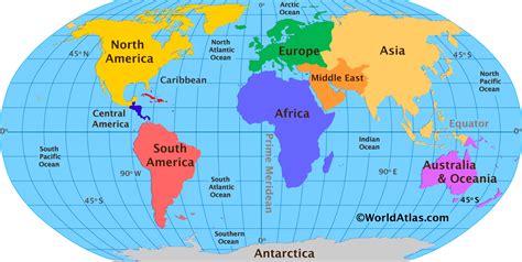 All Continents Of The World Map - Spring Break 2024 Florida