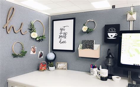 Decorate Office Cubicle Ideas Cubicle Office Decorating Decoration Christmas Favorite Small ...