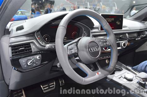 2016 Audi S4 interior at the IAA 2015