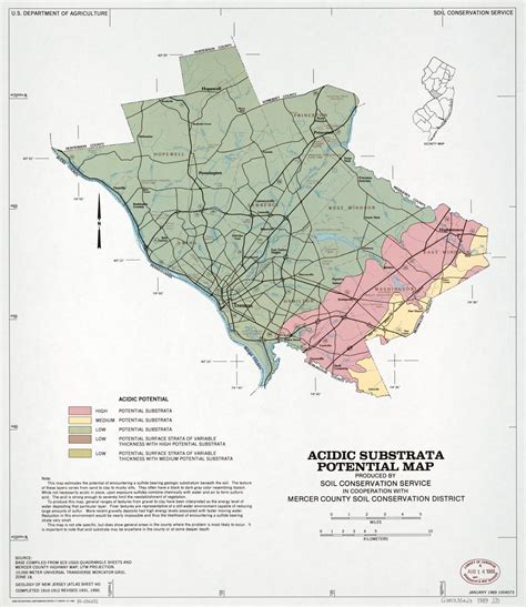 Map, Mercer County, New Jersey | Library of Congress