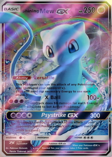 Mew Pokemon Card, Rare Pokemon Cards, Cool Pokemon Cards, Pokemon Trading Card, Cute Pokemon ...