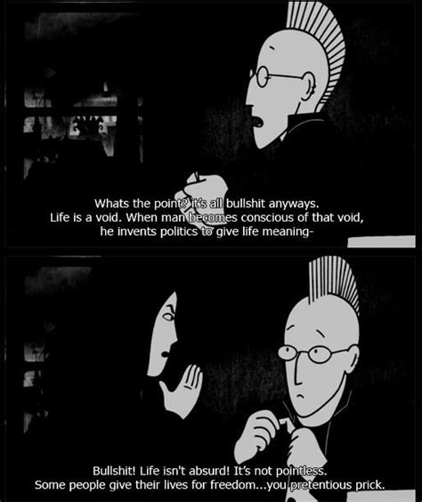 Marjane is having none of your nihilism! #persepolis | Favorite movie ...