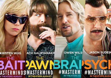 Watch: Kristen Wiig, Owen Wilson & Zach Galifianakis Are Criminal ‘Masterminds’ In New Trailer ...