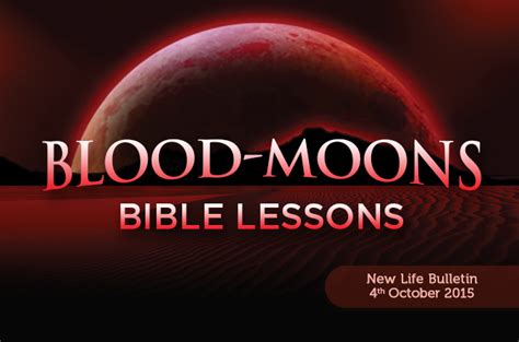 BLOOD-MOONS BIBLE LESSONS | New life Assembly of God Church