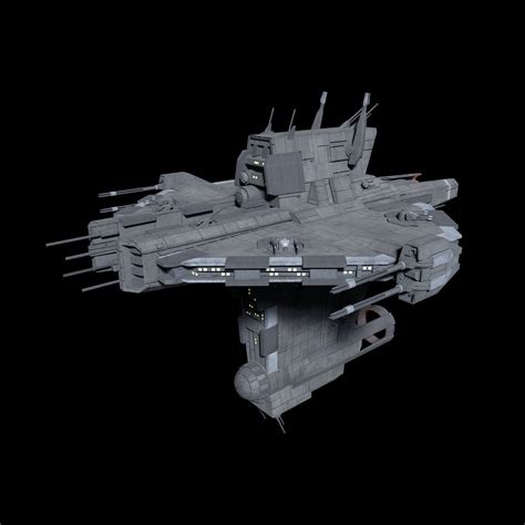 ArtStation - Vengeance Frigate