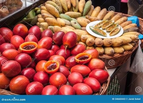 Red Maracuja Fruit Stock Photos - Image: 34660443