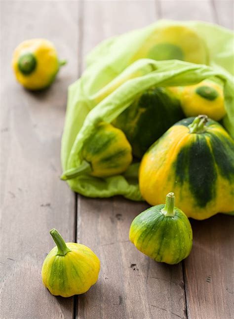 Baked Pattypan Squash Parmesan with Garlic Breadcrumbs | Love and Olive ...