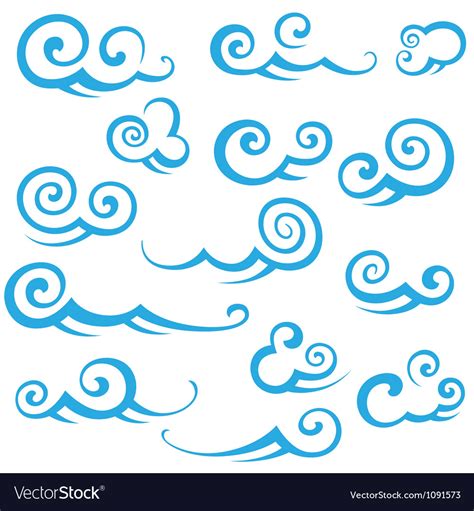 Clouds2 Royalty Free Vector Image - VectorStock