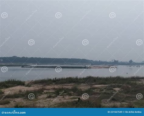 Damodar river stock image. Image of wetland, horizon - 221567549