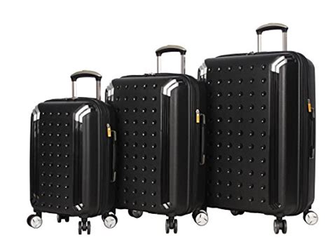 Lucas 3 Piece Luggage - Lightweight Scratch Resistant (ABS + PC) Hard Case Suitcase - Set ...