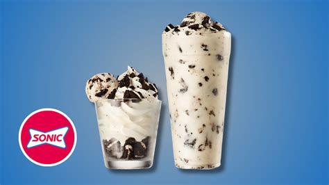 Sonic Mixes OREO Cheesecake into Shakes and Sundaes