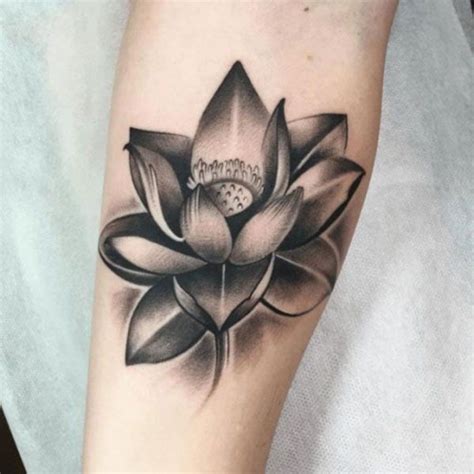 61 Best Lotus Flower Tattoo Designs + Meanings (2024 Guide) | Lotus tattoo design, Black lotus ...