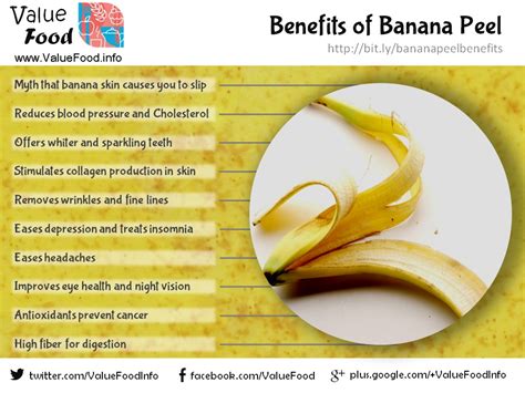 Health benefits of banana peel | Value Food