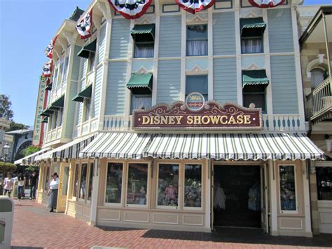 Stores On Main Street In Disneyland