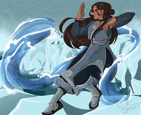 Team Avatar Part Three: Katara! 3 down, two more to go! Speedpaint on my YT coming soon. : r ...