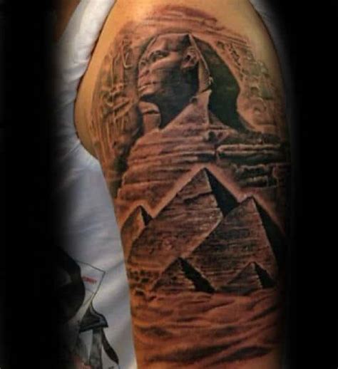 40 Pyramid Tattoo Designs For Men - Ink Ideas With A Higher Purpose