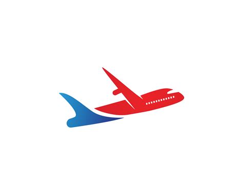 Aircraft, airplane, airline logo label. Journey, air travel, airliner symbol. Vector ...