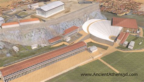 The Hellenistic Acropolis of Athens - Ancient Athens 3d