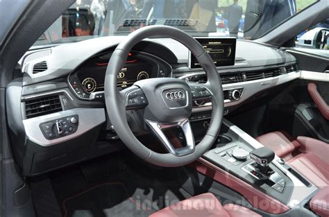 2016 Audi A4 allroad quattro interior at the Geneva Motor Show Live