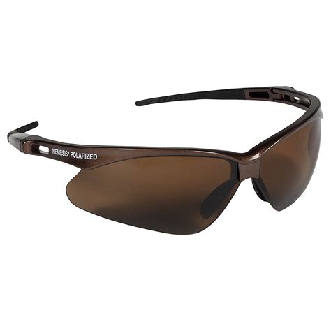 Nemesis Polarized Brown Lens/Frame Safety Glasses #28637 – Hard Hat Gear