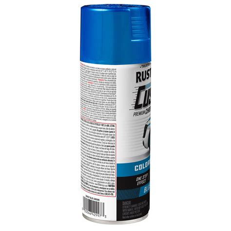 Rust-Oleum Chrome Blue Oleum Premium Custom Spray Paint 10oz