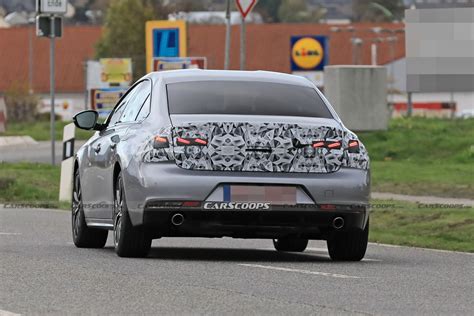 2023 Peugeot 508 Facelift Spied In Both Sedan And Wagon Forms | Carscoops