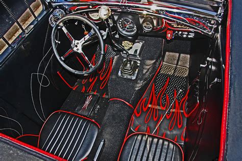 Rat Rod Interior Photograph by Chet King