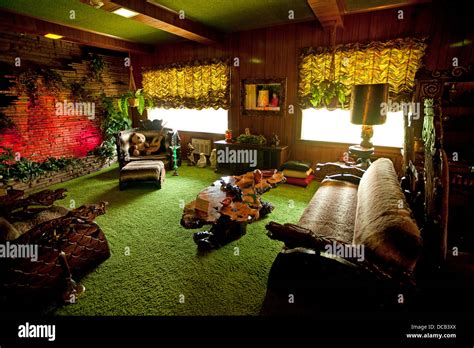 Inside Graceland Jungle Room