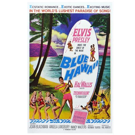 Blue Hawaii Movie Poster | Etsy