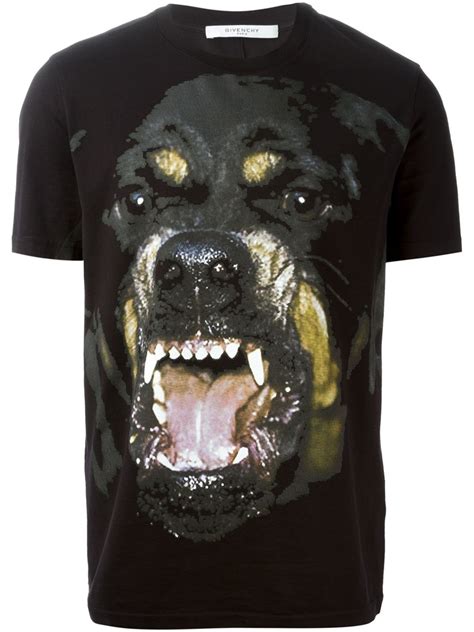 Givenchy Rottweiler Cotton T-Shirt in Black for Men | Lyst