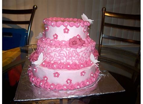 Pink butterfly cake | Butterfly cakes, Unique cakes, Special cake