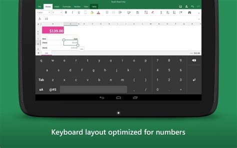 Microsoft makes Android tablet keyboard for hardcore Excel users