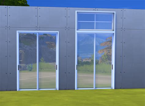 Sims 4 Sliding Glass Door Cc - Glass Door Ideas