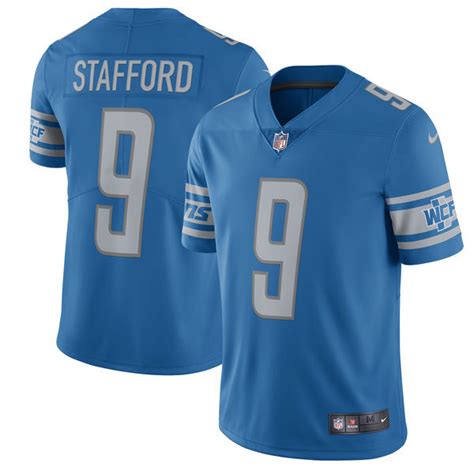 Nike Lions 9 Matthew Stafford Blue Youth Vapor Untouchable Player ...