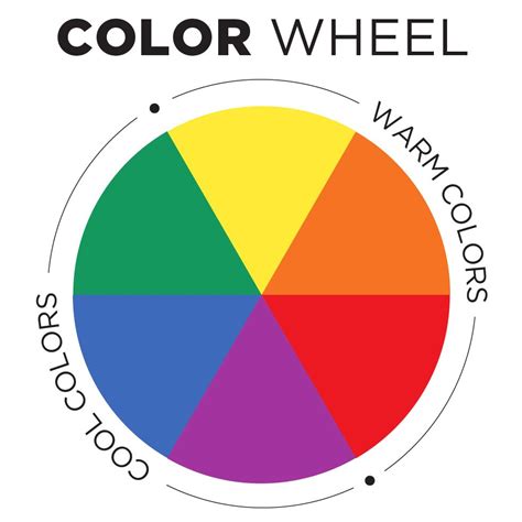 the color wheel is shown in black and white