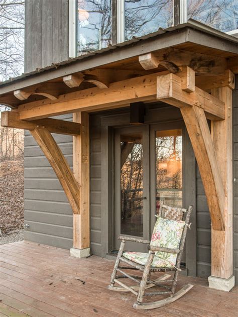 Timber Frame Porch Ideas, Pictures, Remodel and Decor