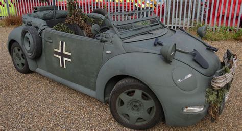 Prepare To Invade Poland With This WWII Inspired VW Beetle Cabrio | Carscoops