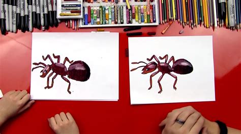 How To Draw An Ant - Art For Kids Hub