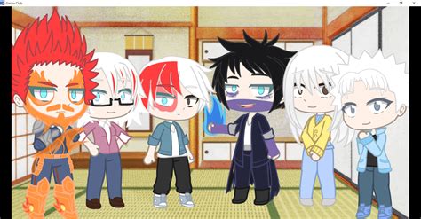 Dabi Gacha Club ~ Gacha Ashido Deku Characters Roupas Desenhando Codici Natsuki Uraraka тσ Bkdk ...