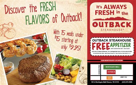 Outback Steakhouse Coupons: Save w/ 2015 Coupons & Deals