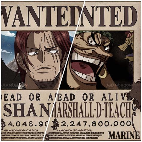 Shanks is one of the few men who truly respect Blackbeards Power | One Piece Amino