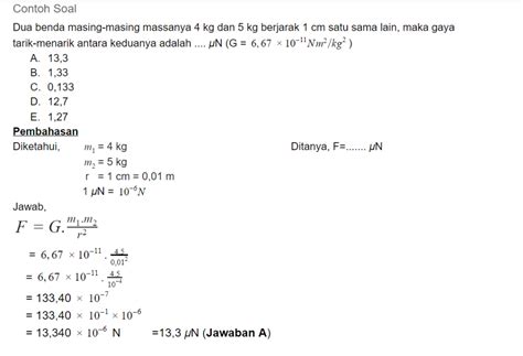 Tutorial Gaya Gravitasi (7) menentukan resultan gaya gravitasi di suatu ...