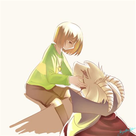 Asriel dreemurr in love Chara by VampirePrinceLoki on DeviantArt