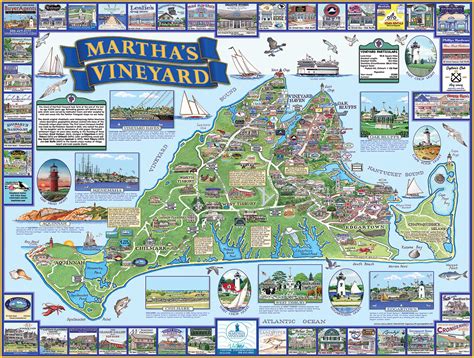 Printable Martha's Vineyard Map