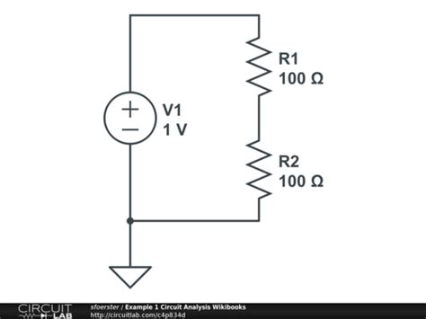 Example 1 Circuit Analysis Wikibooks - CircuitLab