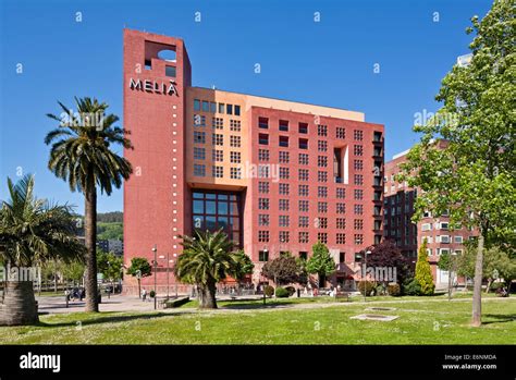 Melia Hotel in Bilbao, Spain Stock Photo - Alamy