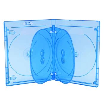 Multi-disc Dvd Packing 14mm Bluray Disc Dvd Box Slim Blu-ray Case 6 ...