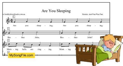 Are You Sleeping | My Song File