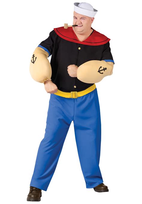 Popeye the Sailor Man Plus Size Costume