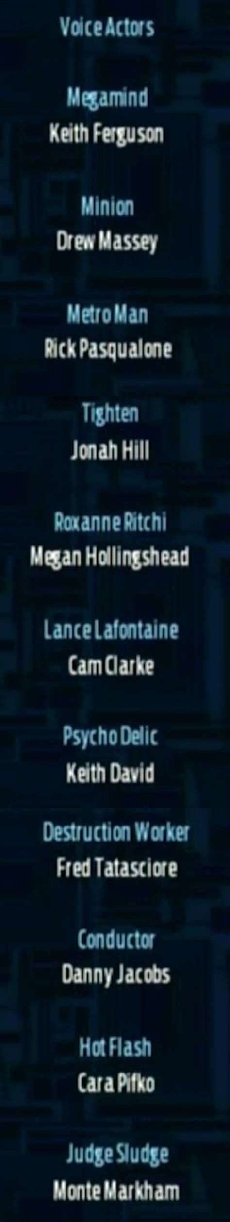 Megamind: Mega Team Unite (2010 Video Game) - Behind The Voice Actors